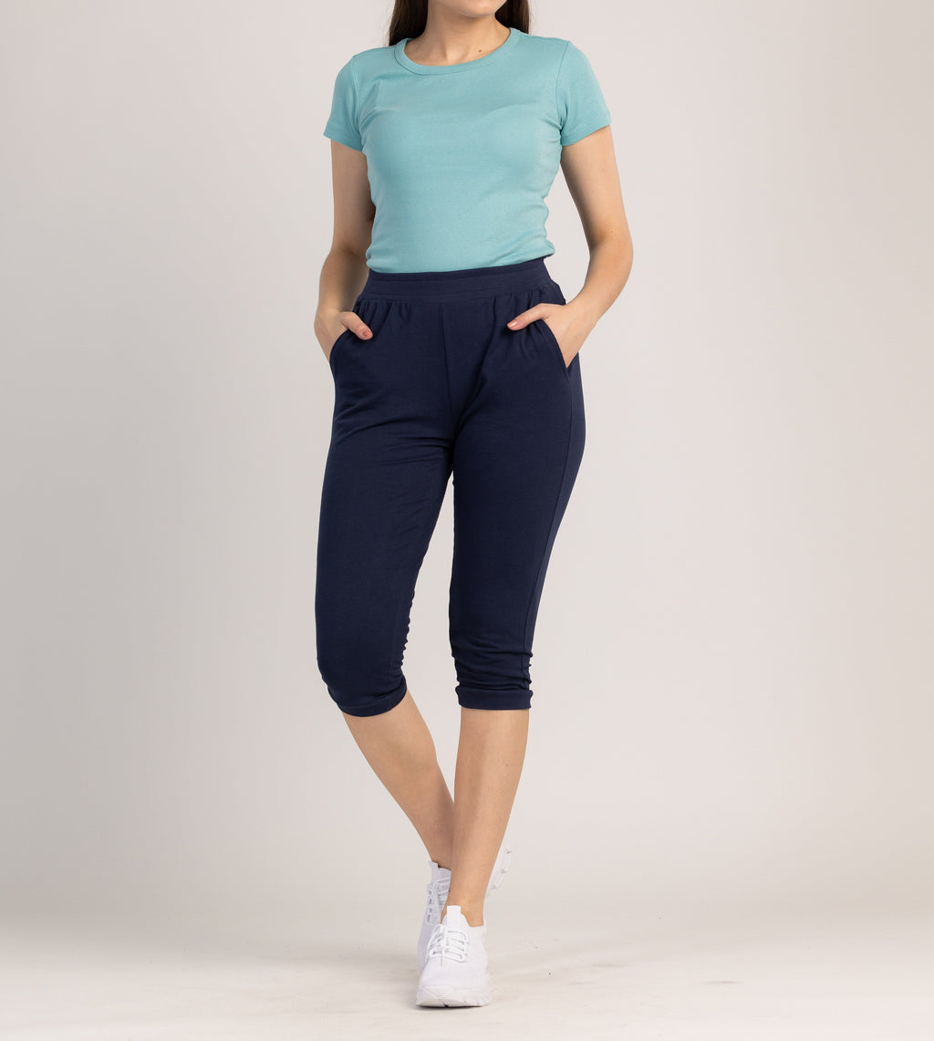 AURELIA – Short femme 3/4 en 100 % coton