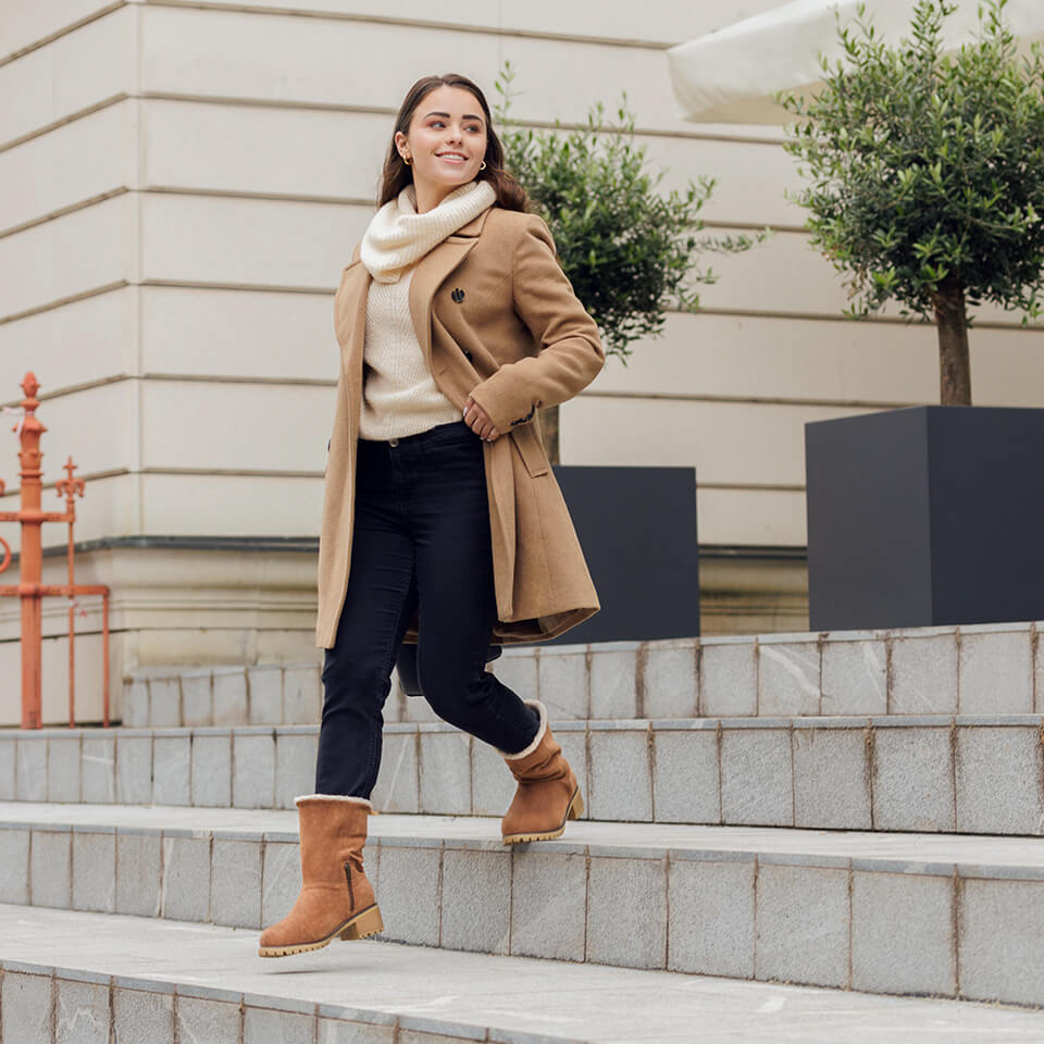 Bottes hautes fourrées NOEL